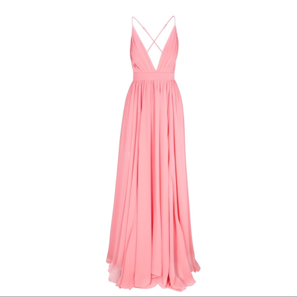 Meghan Fabulous ENCHANTED GARDEN MAXI DRESS - BUFF
